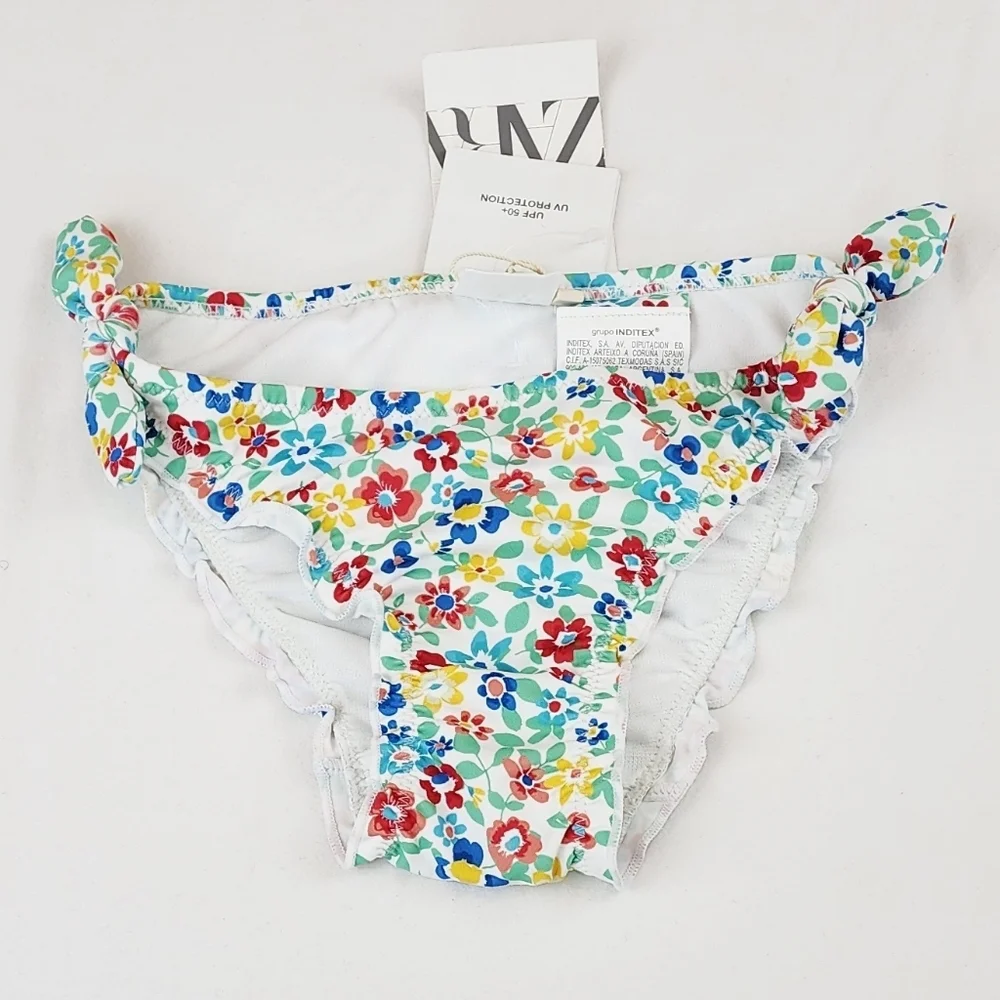 Zara Floral Bikini Bottom